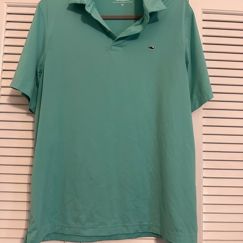 Vineyard Vines Green Polo Shirt Classic Style